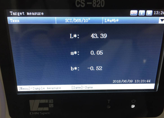 color spectrophotometer